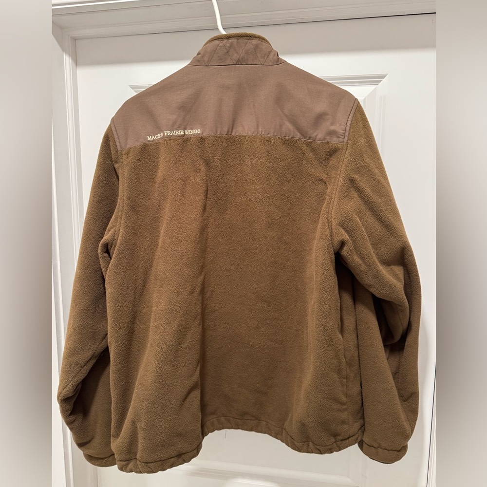 Mens XL, Mack Prairie Wings fleece pullover - Picture 2 of 3